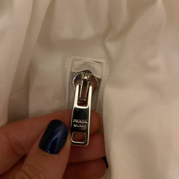 Prada White Zipper Dress - Picture 5 of 11